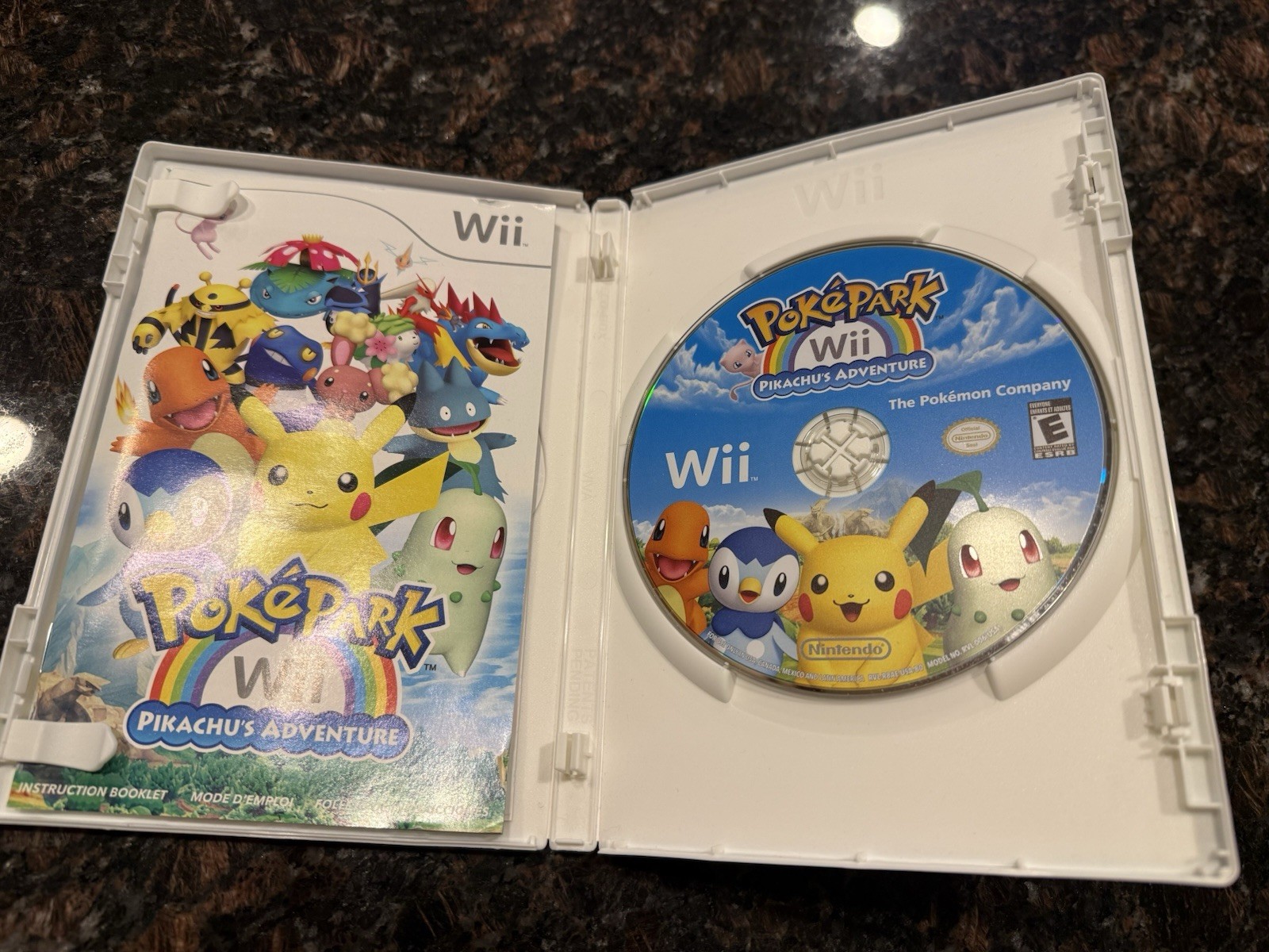 PokePark Pikachu’s Adventure Nintendo Wii CIB Working