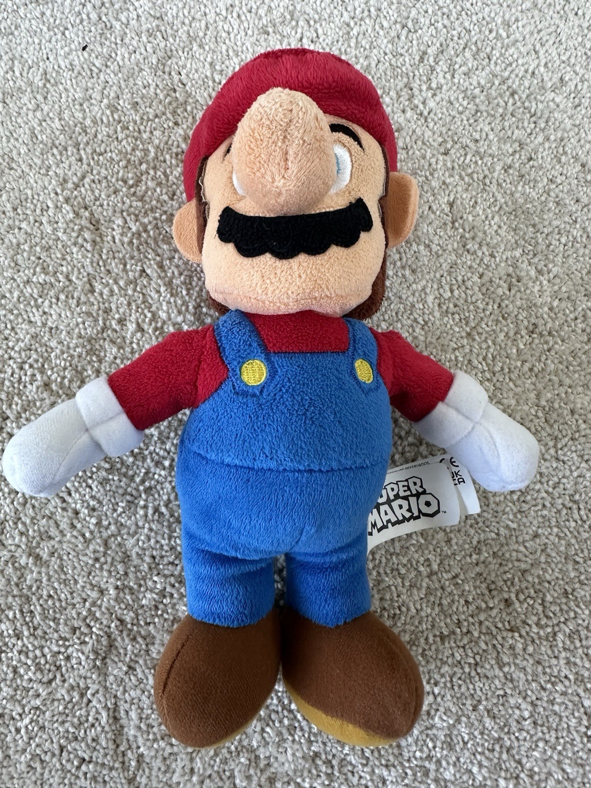 Super Mario Bros 10″ Plush Doll Nintendo 2021 Video Game Stuffed Animal EUC
