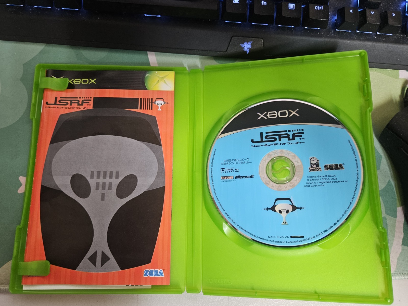 Jet Set Radio Future Xbox JSRF JAPAN JAPANESE JP IMPORT COMPLETE CIB USA SELLER