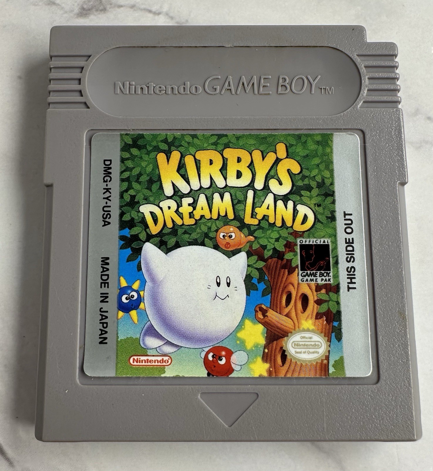Kirby’s Dream Land (Nintendo Game Boy, 1992) Authentic Cartridge & Case – Tested