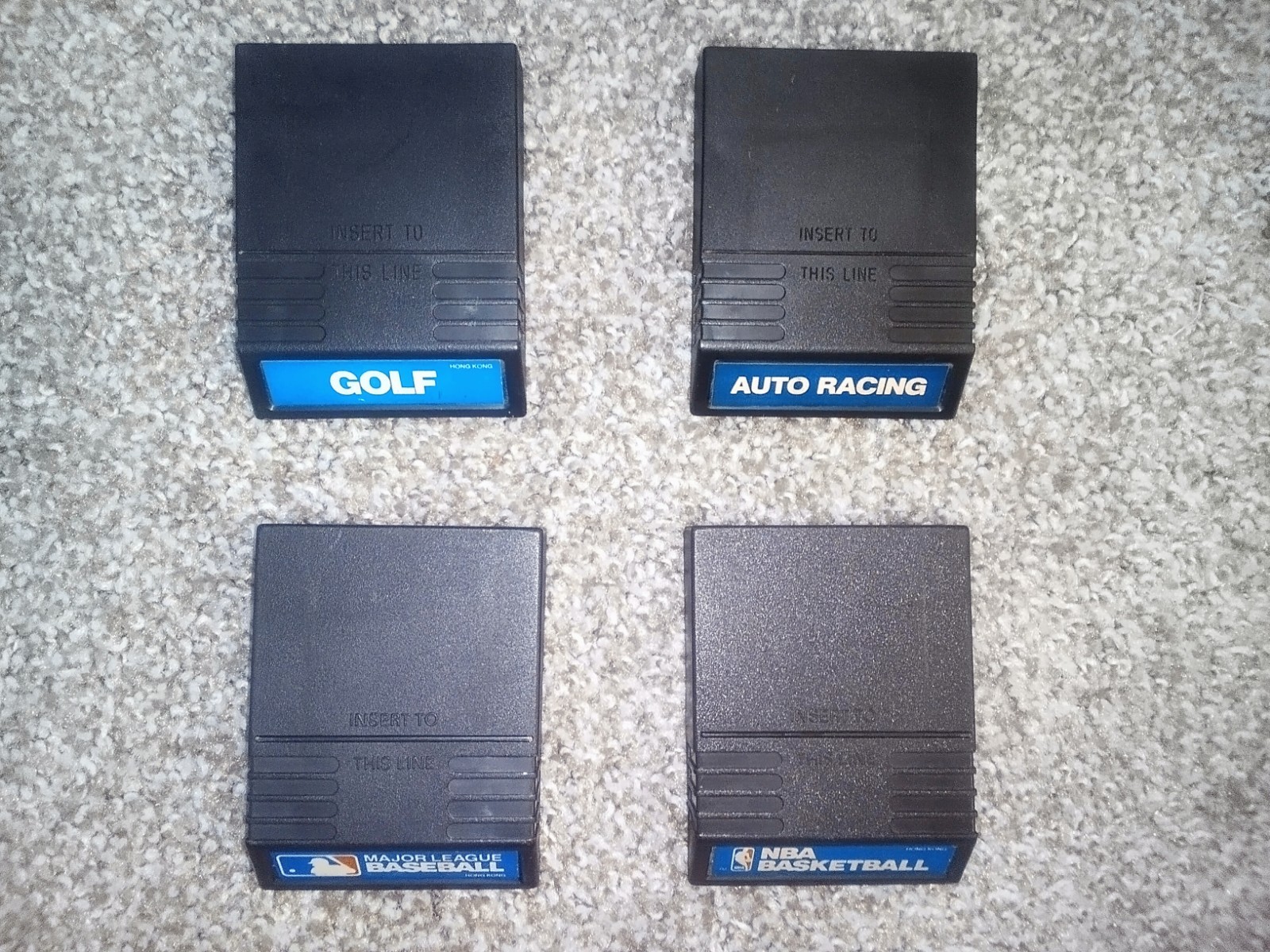 Intellivision Games Lot of 40 Different Titles All Tested and Working See Pics
