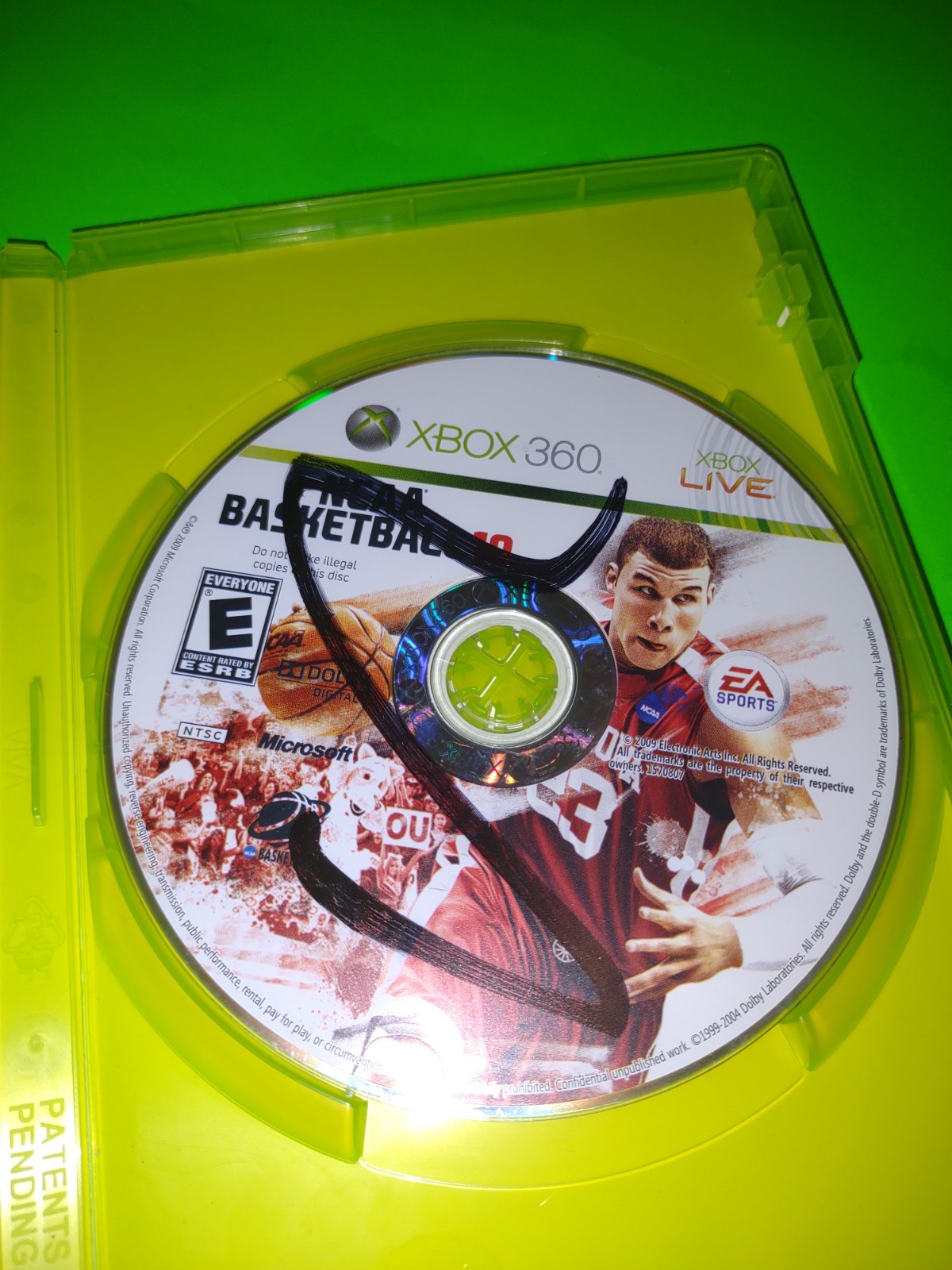 NCAA Basketball 10 (Microsoft Xbox 360) Complete With Manual Tested