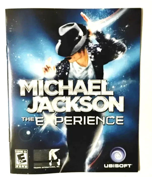Michael Jackson: The Experience (Sony PlayStation 3, 2011) Manual Only