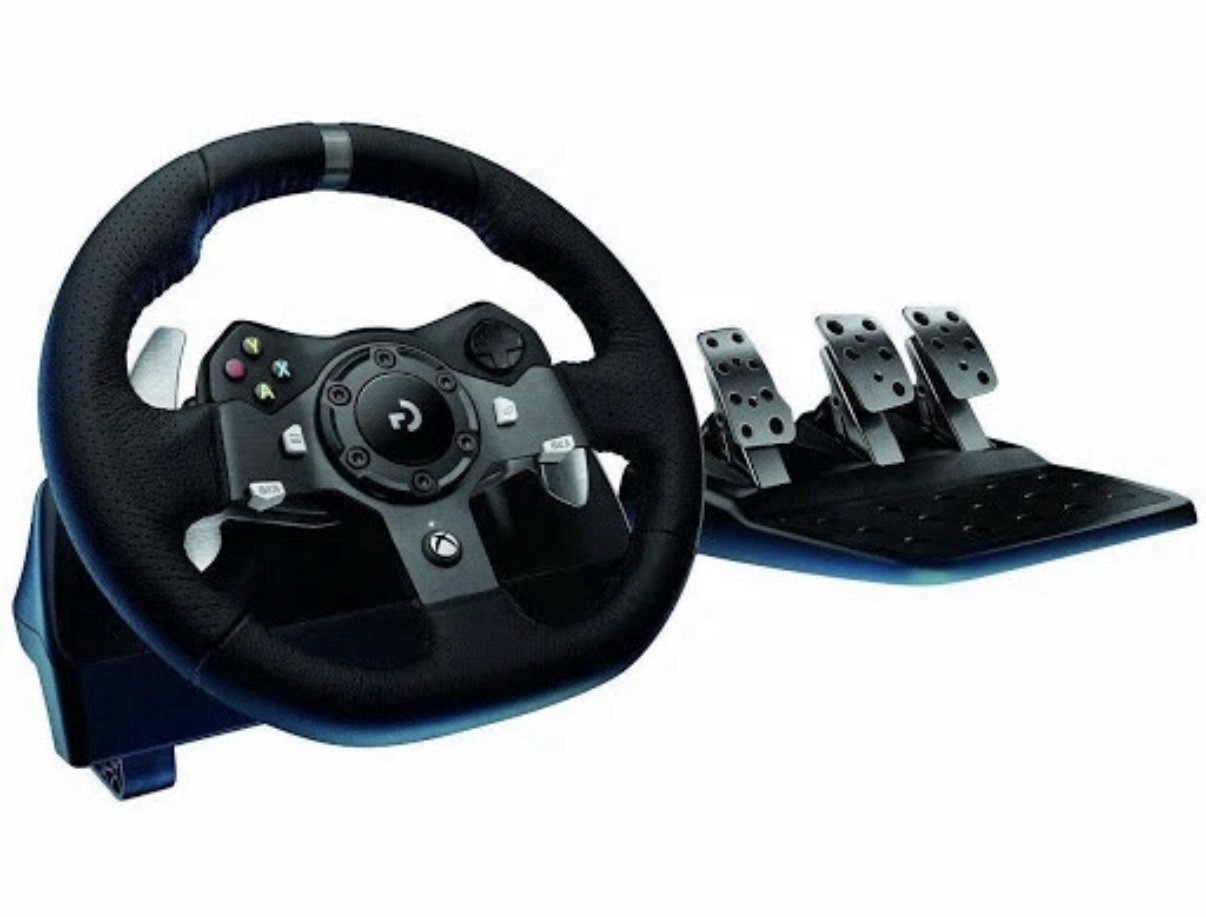 Logitech G29 Driving Force Racing Wheel Black Xbox &PC