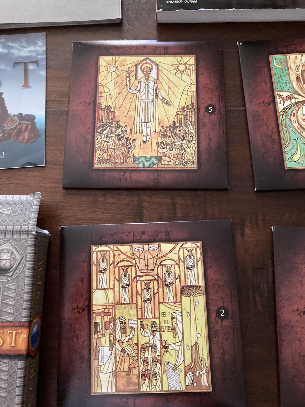 Riven PC, Solutions Book, Some Myst Disc, Not Sure If Myst Is Complete. See Pics