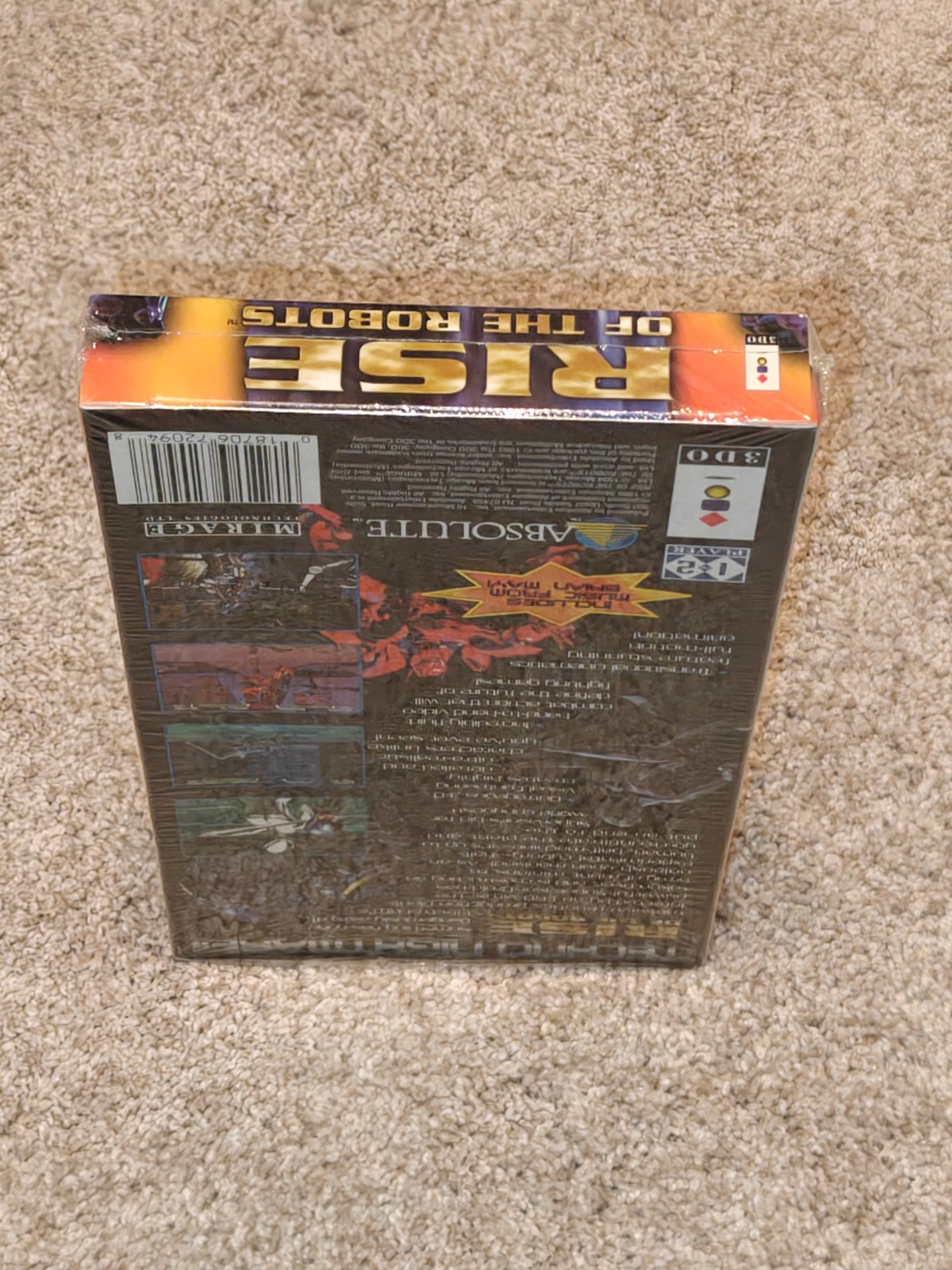 Rise of the Robots (3DO, 1994) for the 3DO System – Brand New Sealed in Long Box
