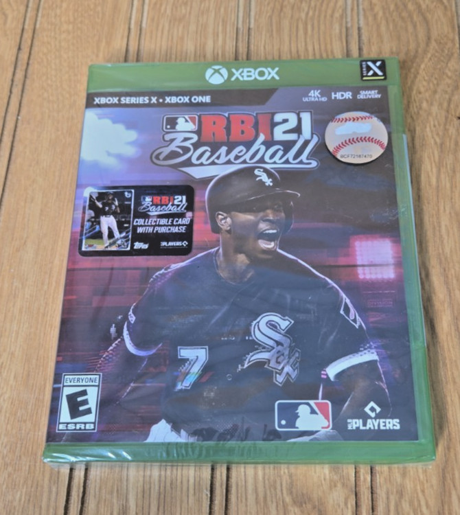 Xbox One Series X MLB RBI21 Baseball RBI 21 Game Major League 2021 #O8 NIB