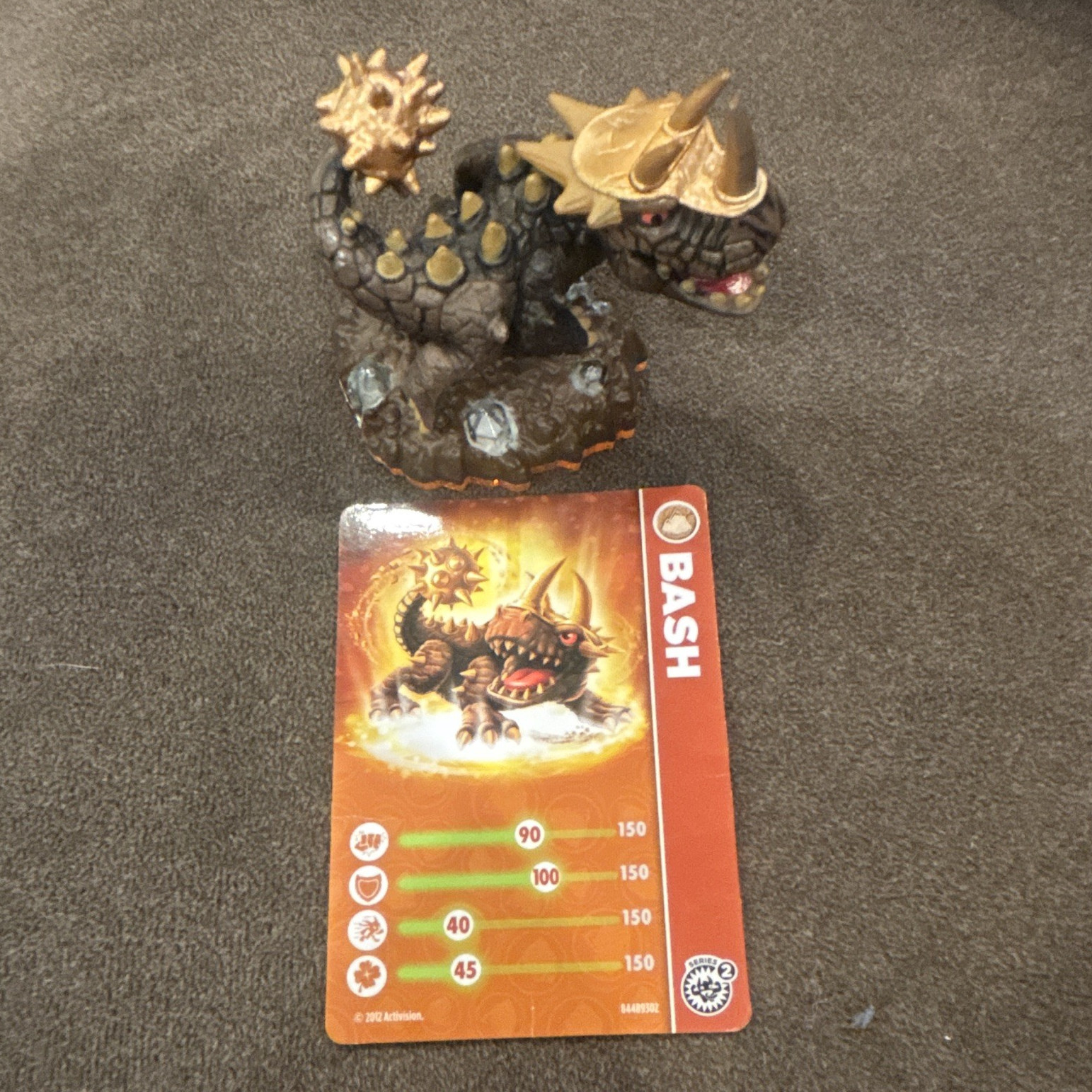 Activision Skylanders Giants Bash Character Figure w/ Character Card (2012)