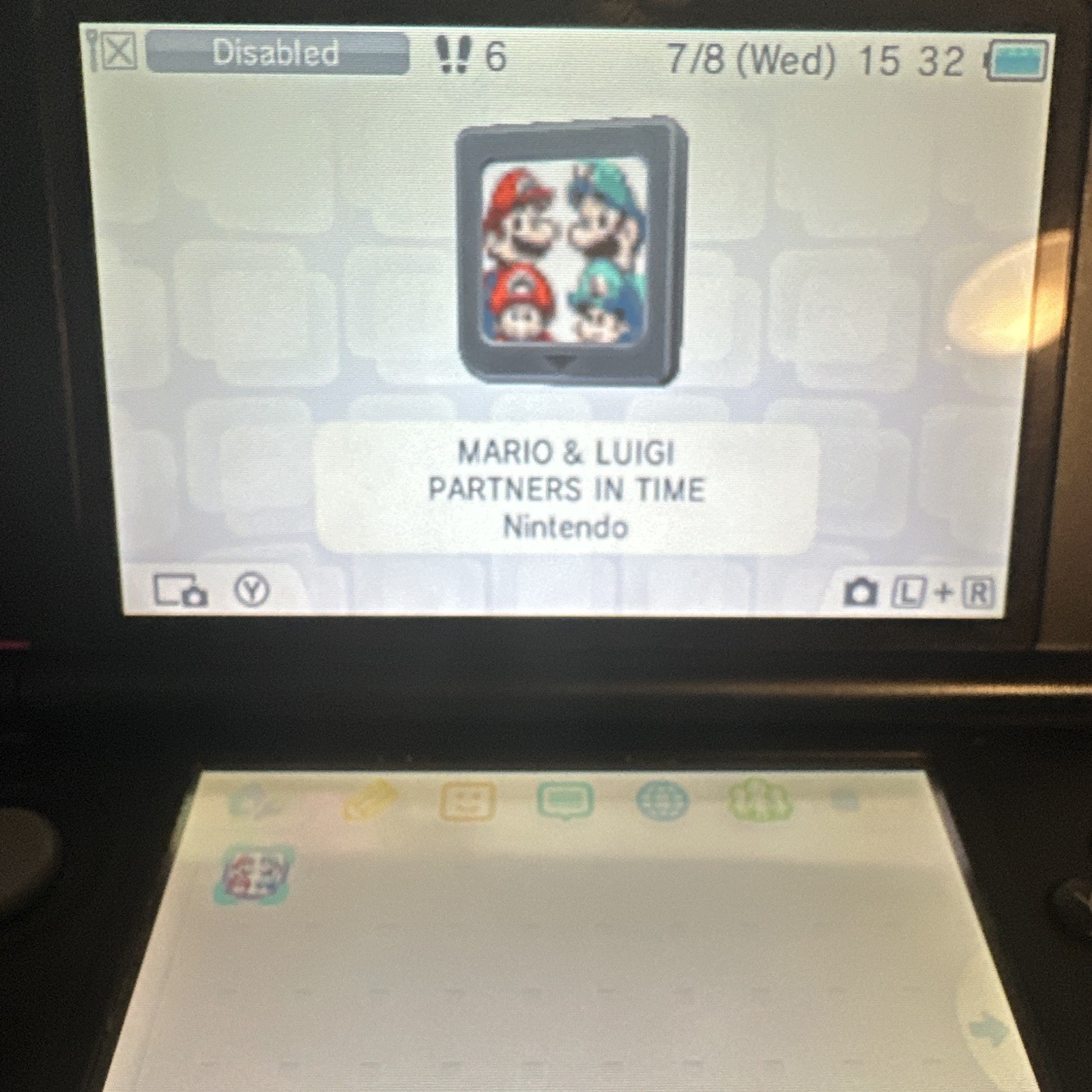 Nintendo Mario & Luigi: Partners in Time DS NTSC-U/C E Everyone Cartridge Only