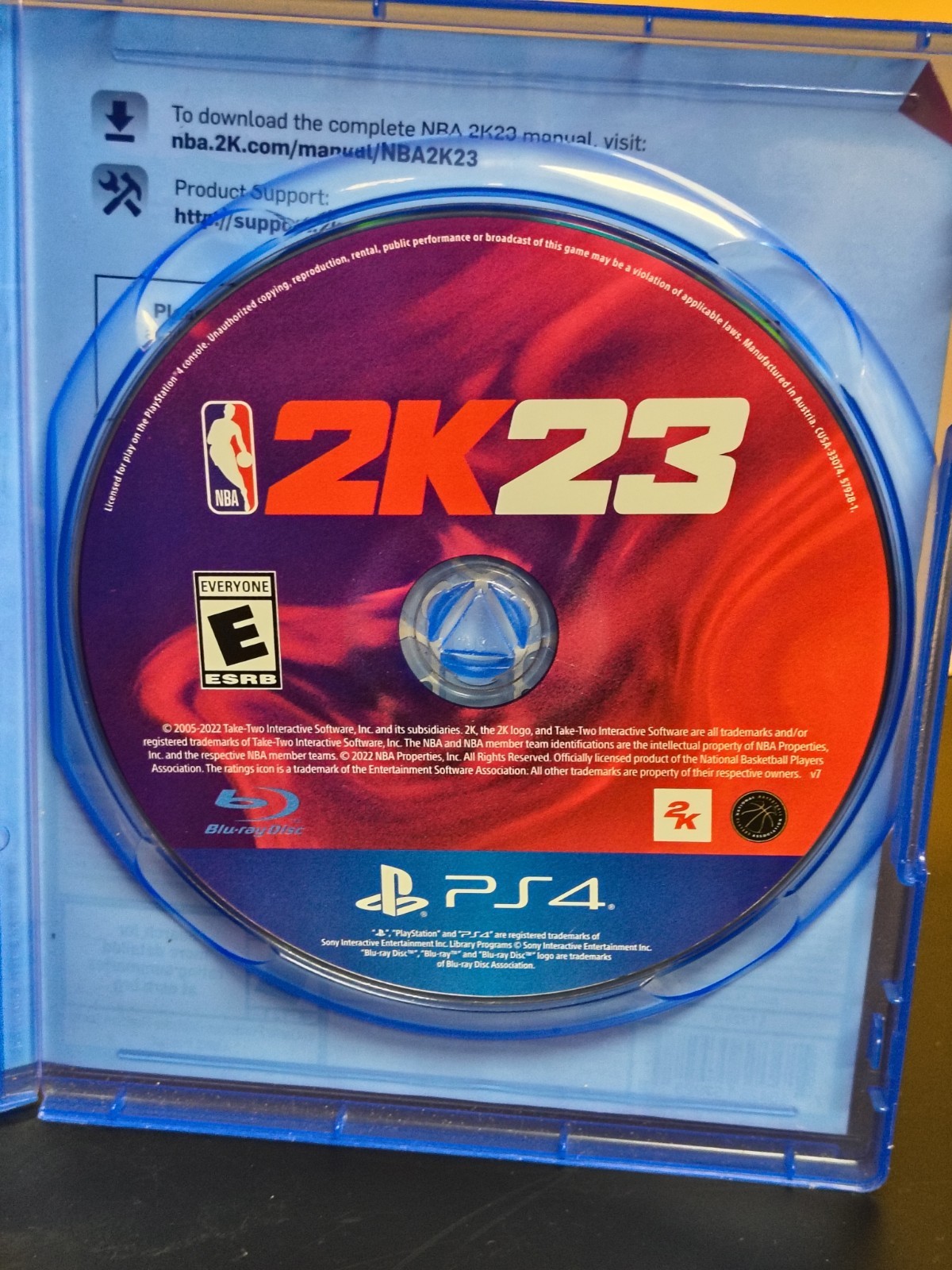NBA 2K23 (Sony PlayStation 4, PS4) TESTED W/ FREE SHIPPING!