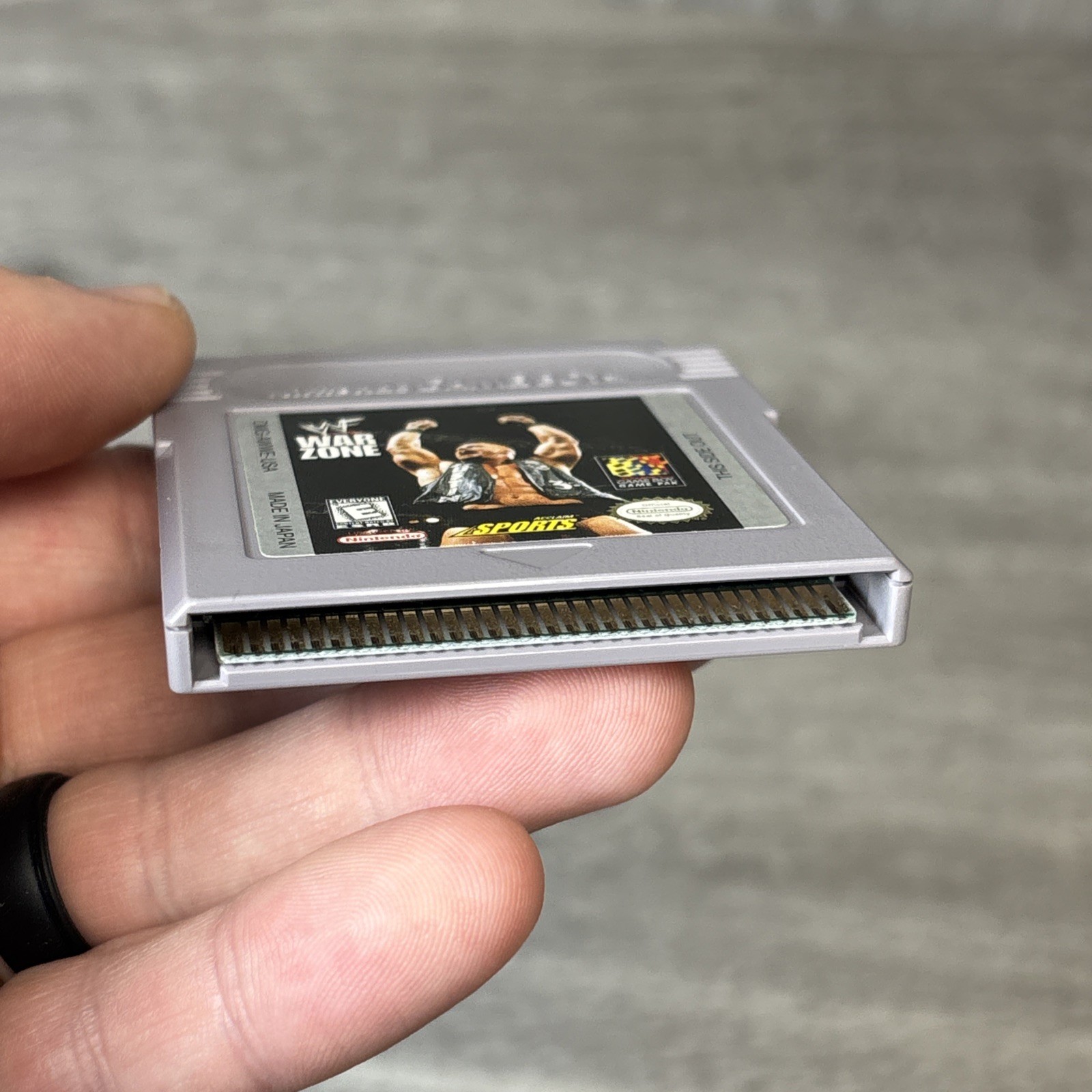 WWF War Zone Nintendo Game Boy 1998 Pre-owned w/Case And Manual Tested Works