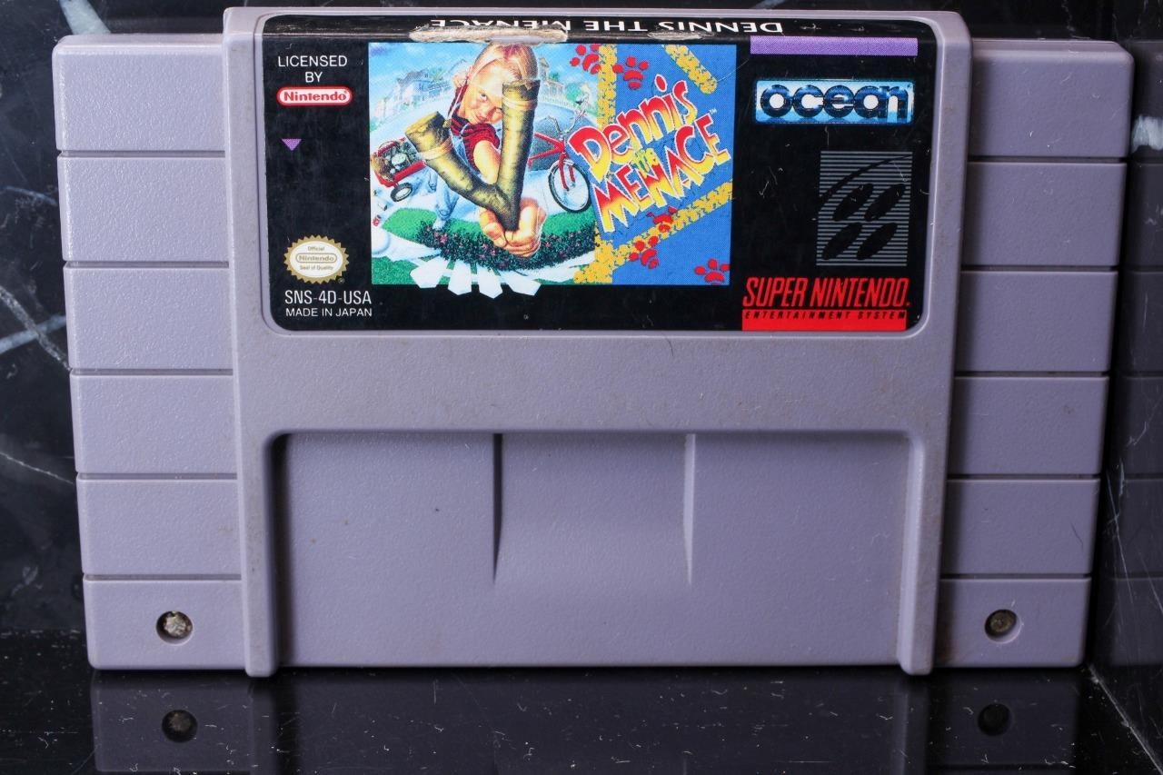 Dennis The Menace (Super Nintendo Entertainment System, 1993) SNES Cart Only