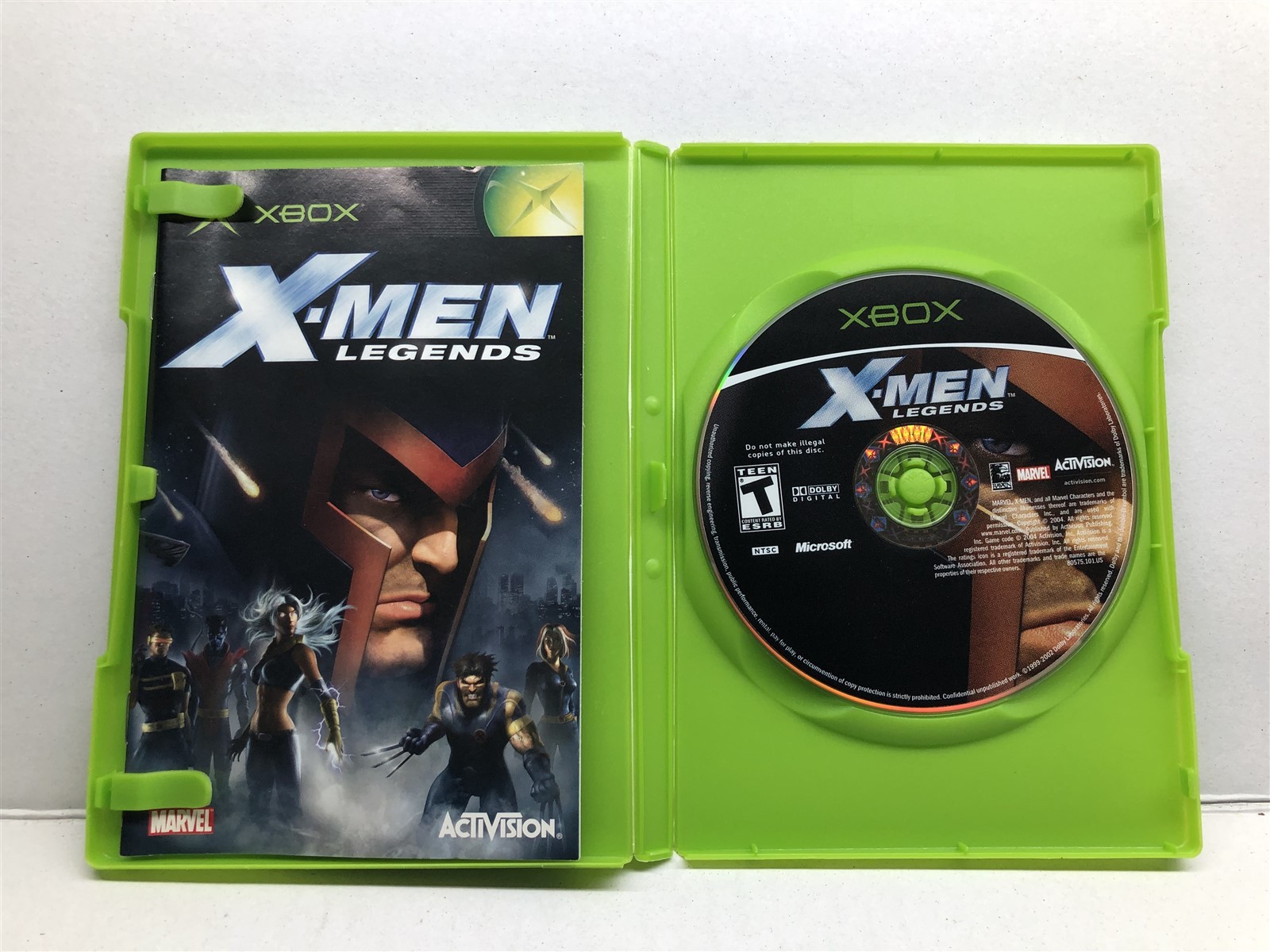 X-Men Legends (Microsoft Xbox, 2004) Complete Tested Working – Free Ship
