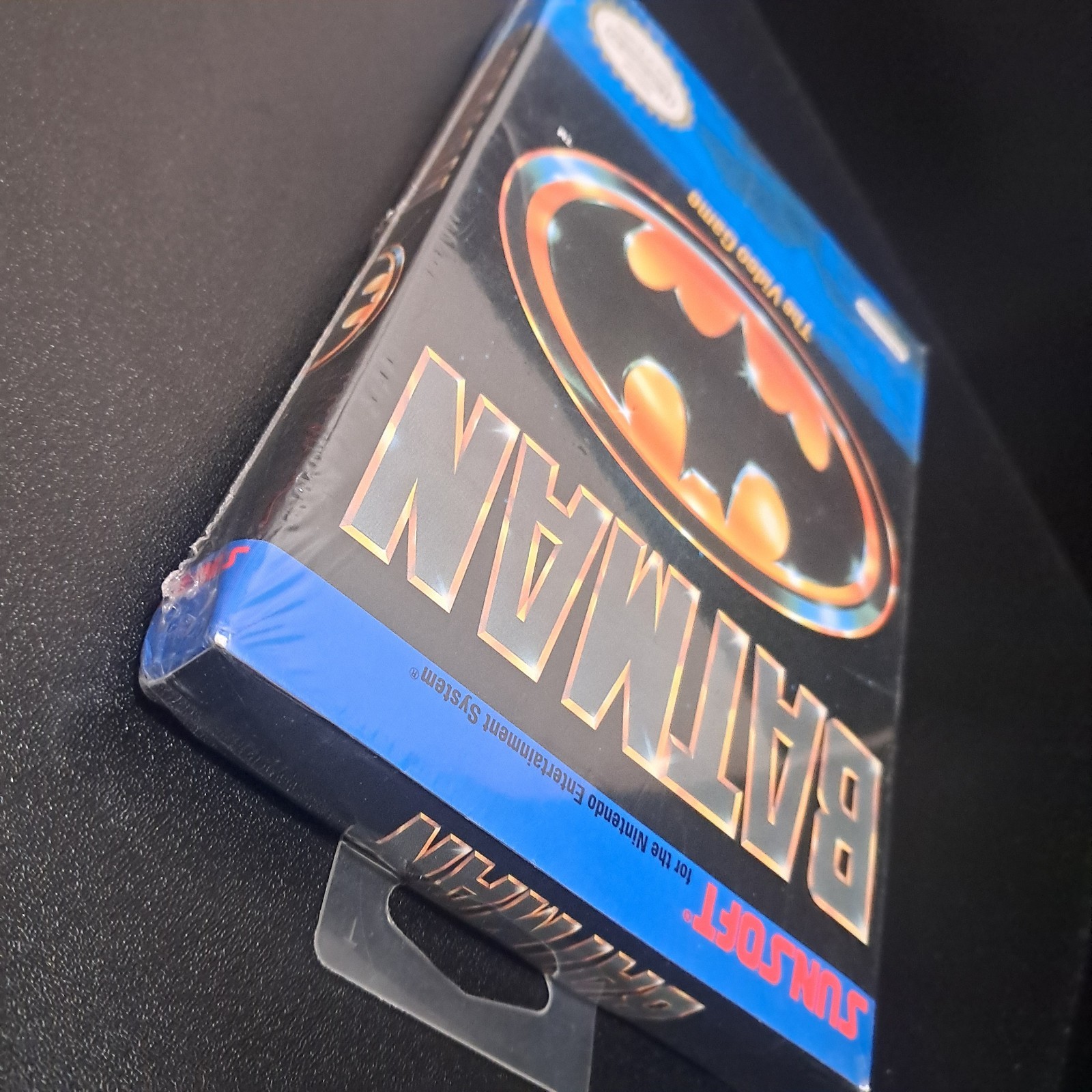 Batman The Video Game 90s NES Factory Sealed H-Seam Oval Nintendo Seal Brand New