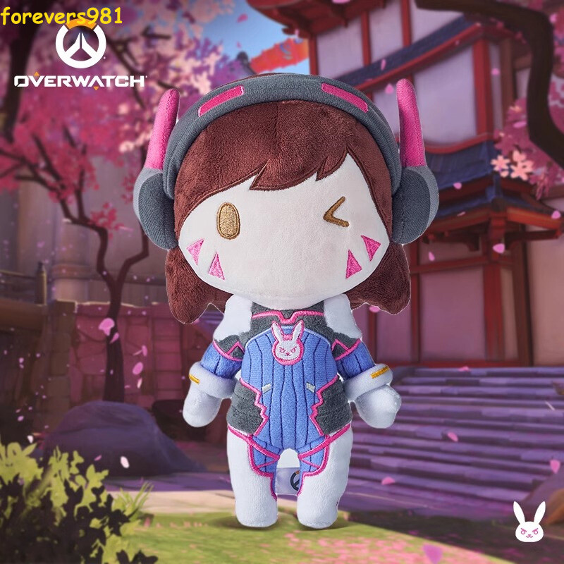 Game Overwatch Widowmaker Cute D.Va Plush Toy 9in Anime Holiday Gifts