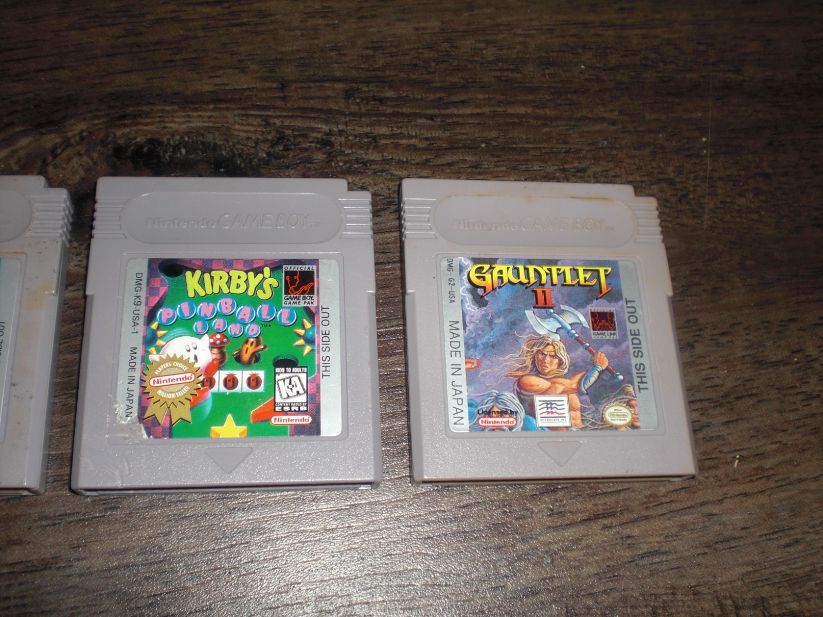 Gauntlet II Kirbys Pinball Land Spider-Man X-Men Arcades Revenge Game Boy Color