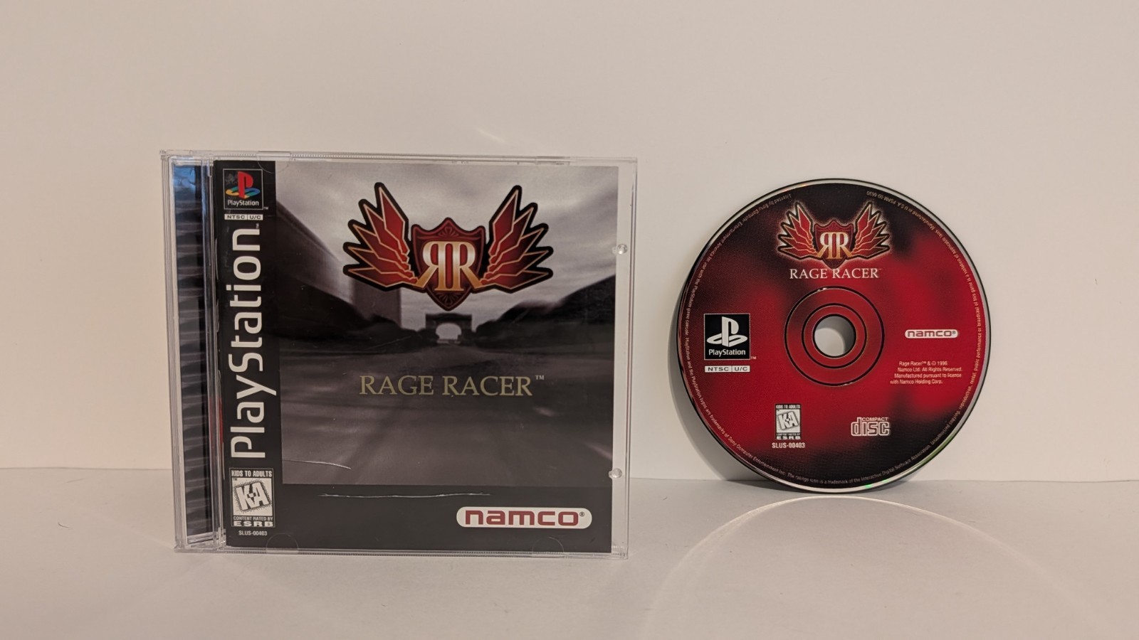 Rage Racer (Playstation 1, 1996) Namco