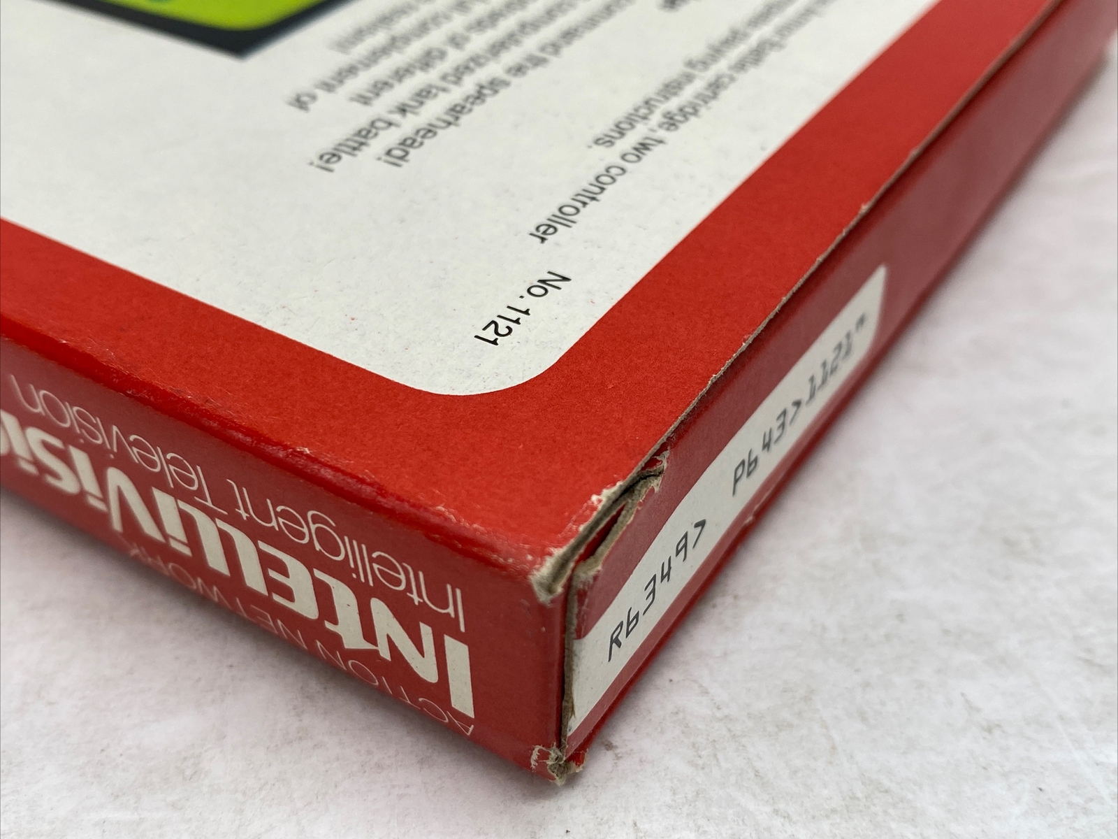 ARMOR BATTLE Intellivision video game Complete Tested Mattel Electronics