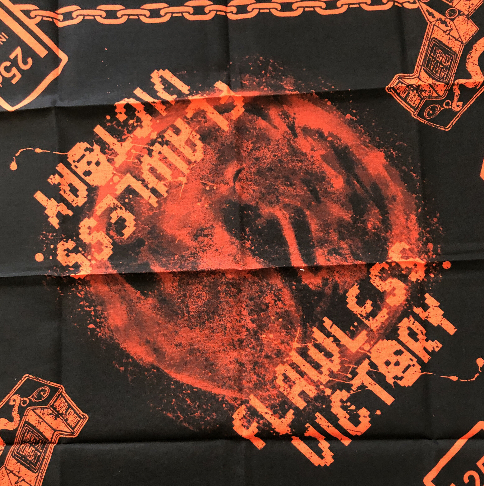 Loot Crate Mortal Kombat Klassic Handkerchief Brand New