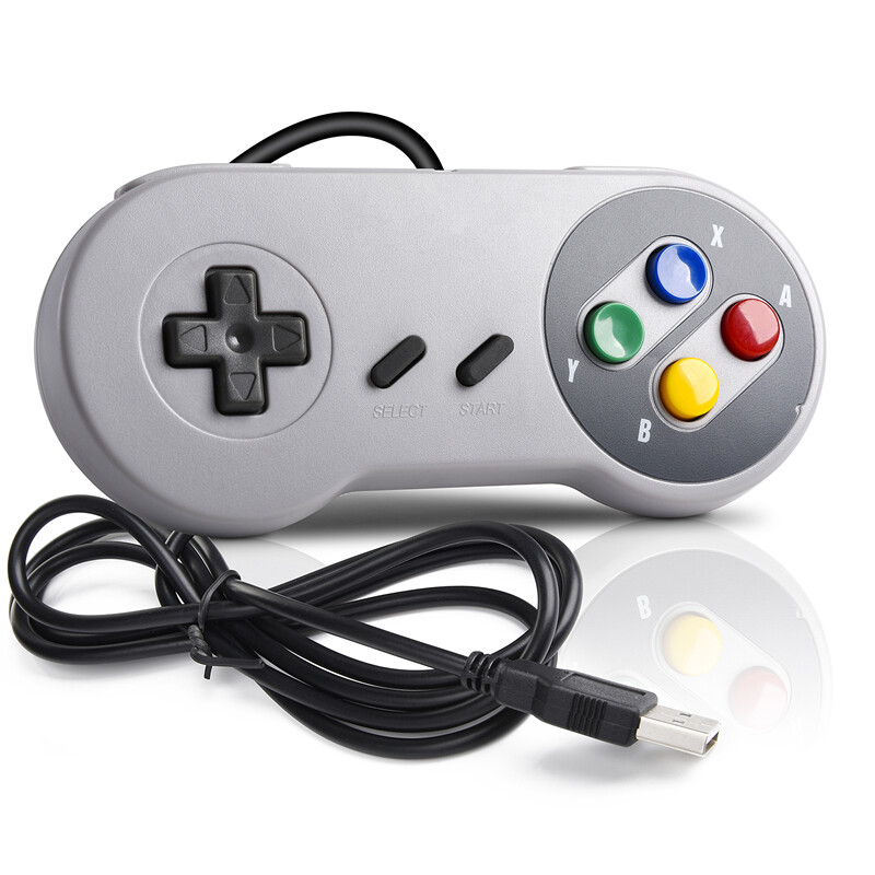 For Nintendo N64 SNES NES USB Gaming Controller Pad Joystick For Windows PC MAC