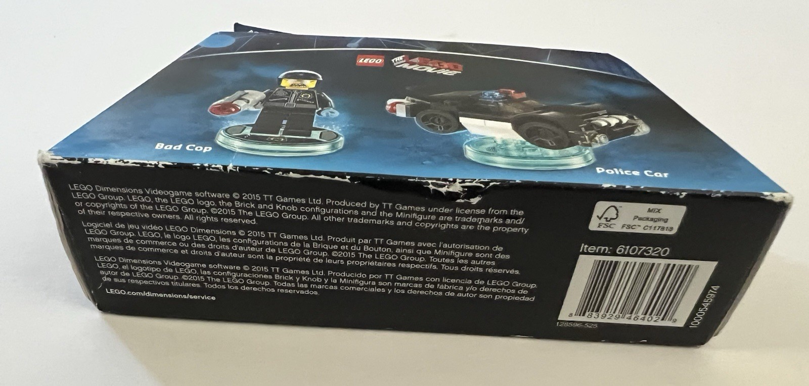 LEGO Dimensions 71213 Bad Cop Fun Pack Complete w/ Box Police Car 62 pcs NIB