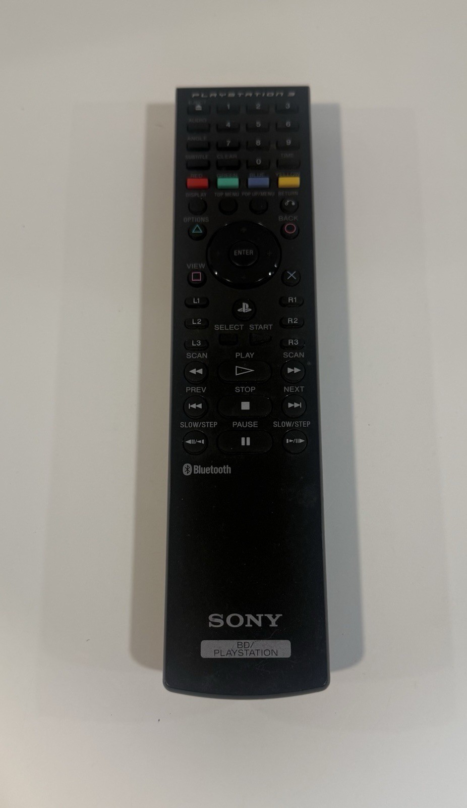 Sony BD Playstation 3 PS3 OEM Genuine Blu-Ray DVD Remote Control