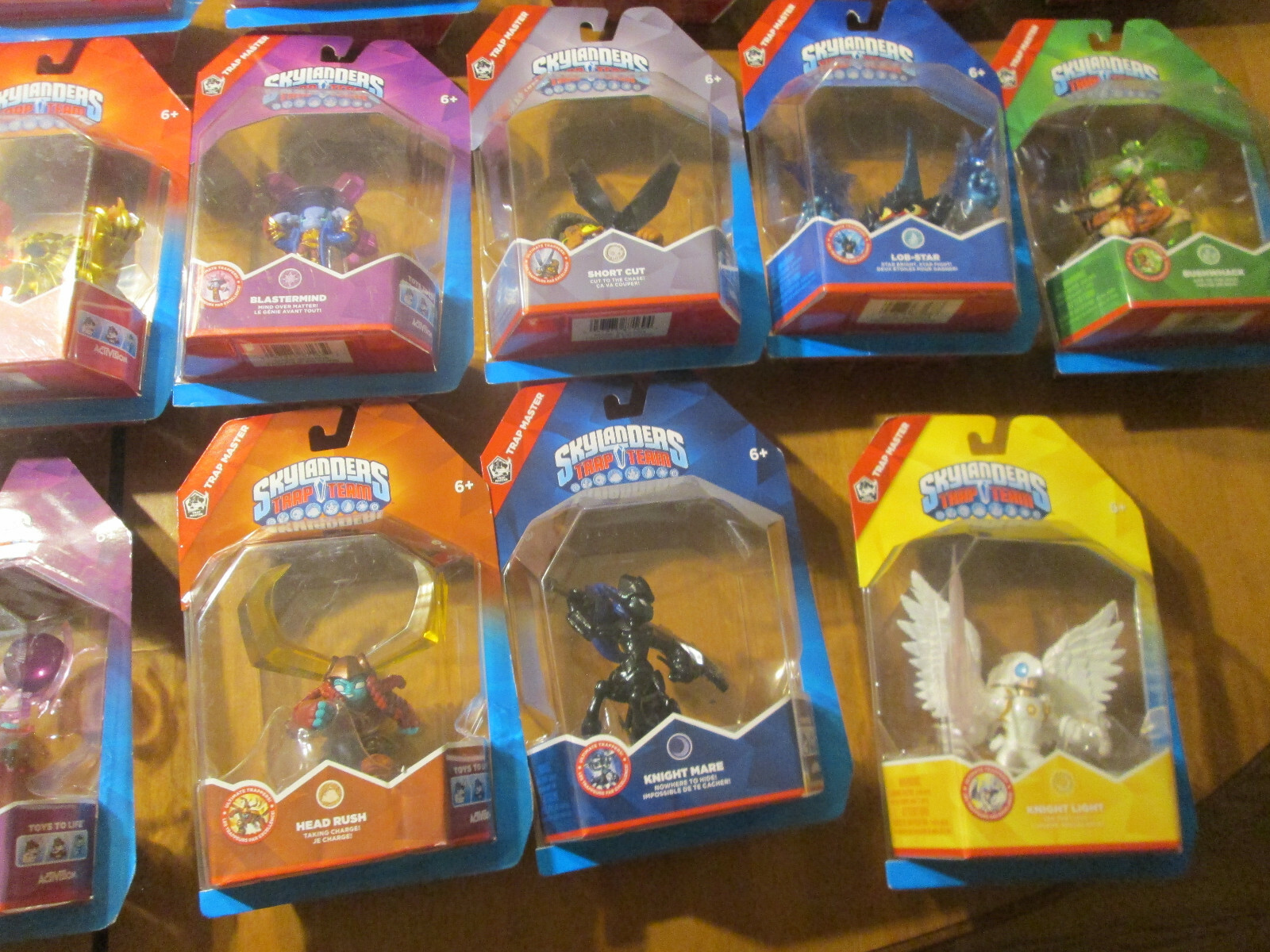 LOT 16 Skylanders Trap Team MASTER ALMOST COMPLETE KRYPT KING ENIGMA KNIGHT MARE