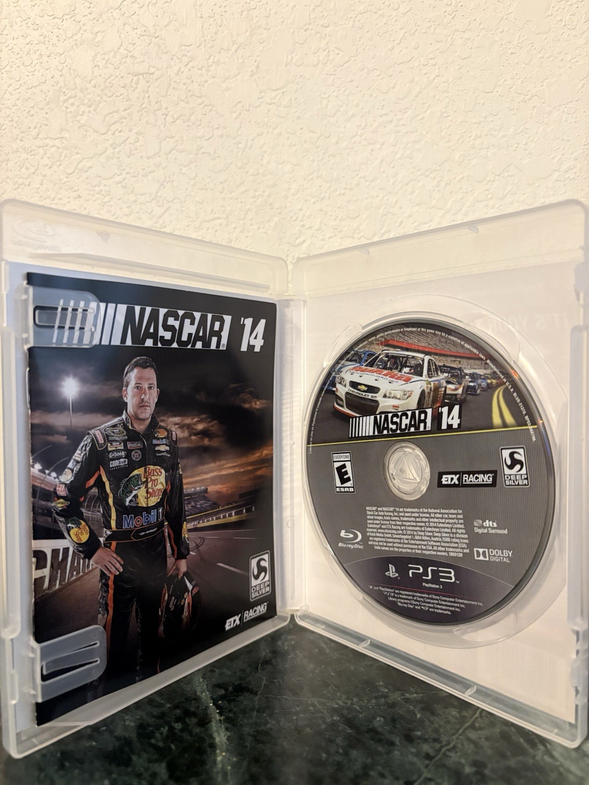Deep Silver NASCAR ’14 Sony PlayStation 3 PS3 Racing Manual Included UNTESTED