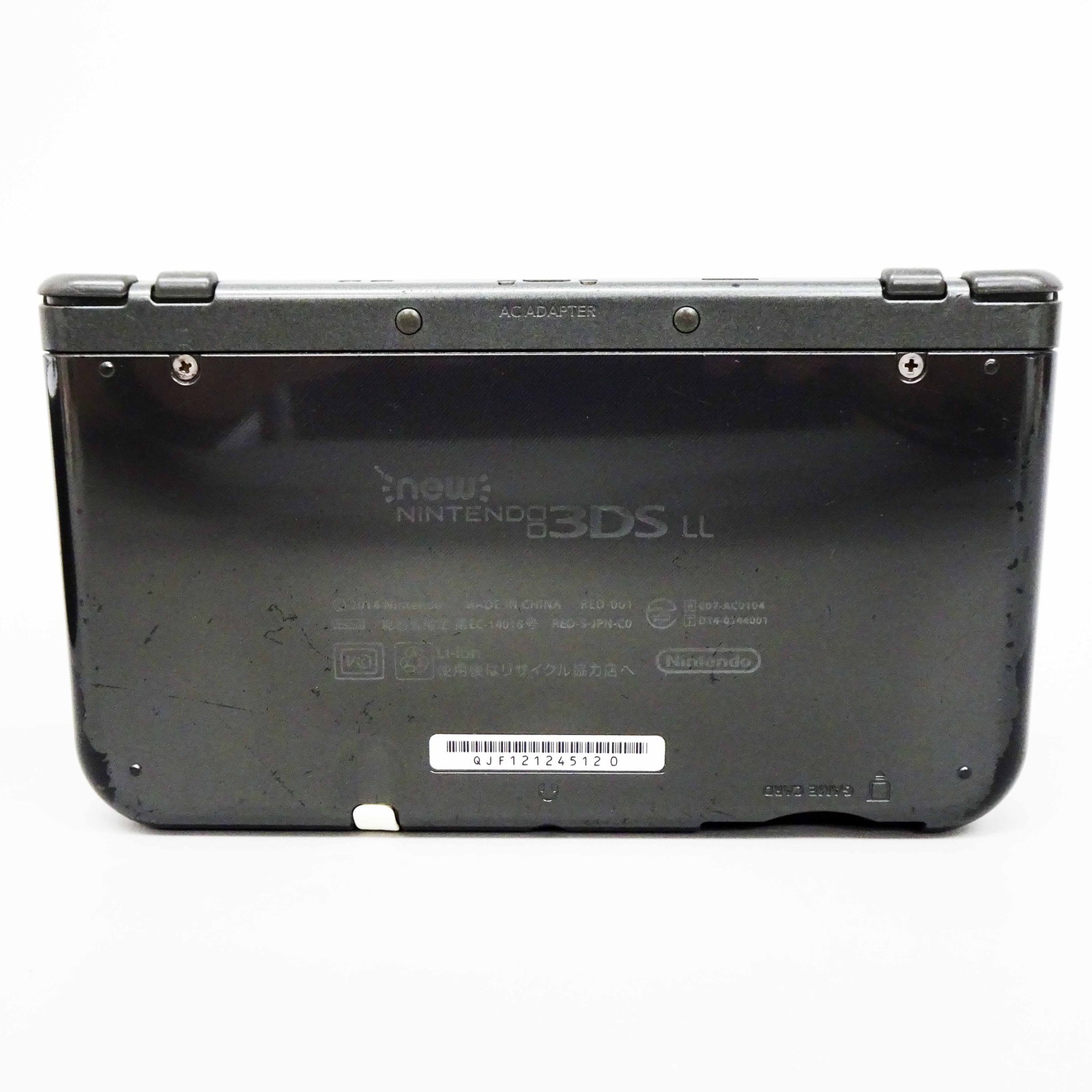 New Nintendo 3DS LL XL Metalic Black Console Handheld System Japan Tested