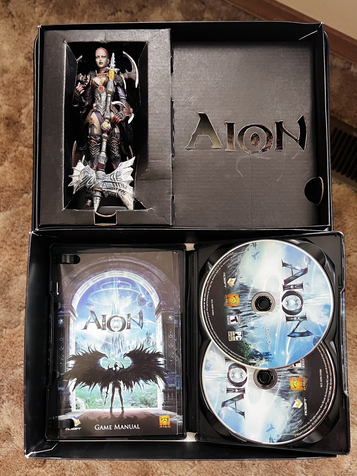 Aion Collectors Edition Steel book Poster Figure