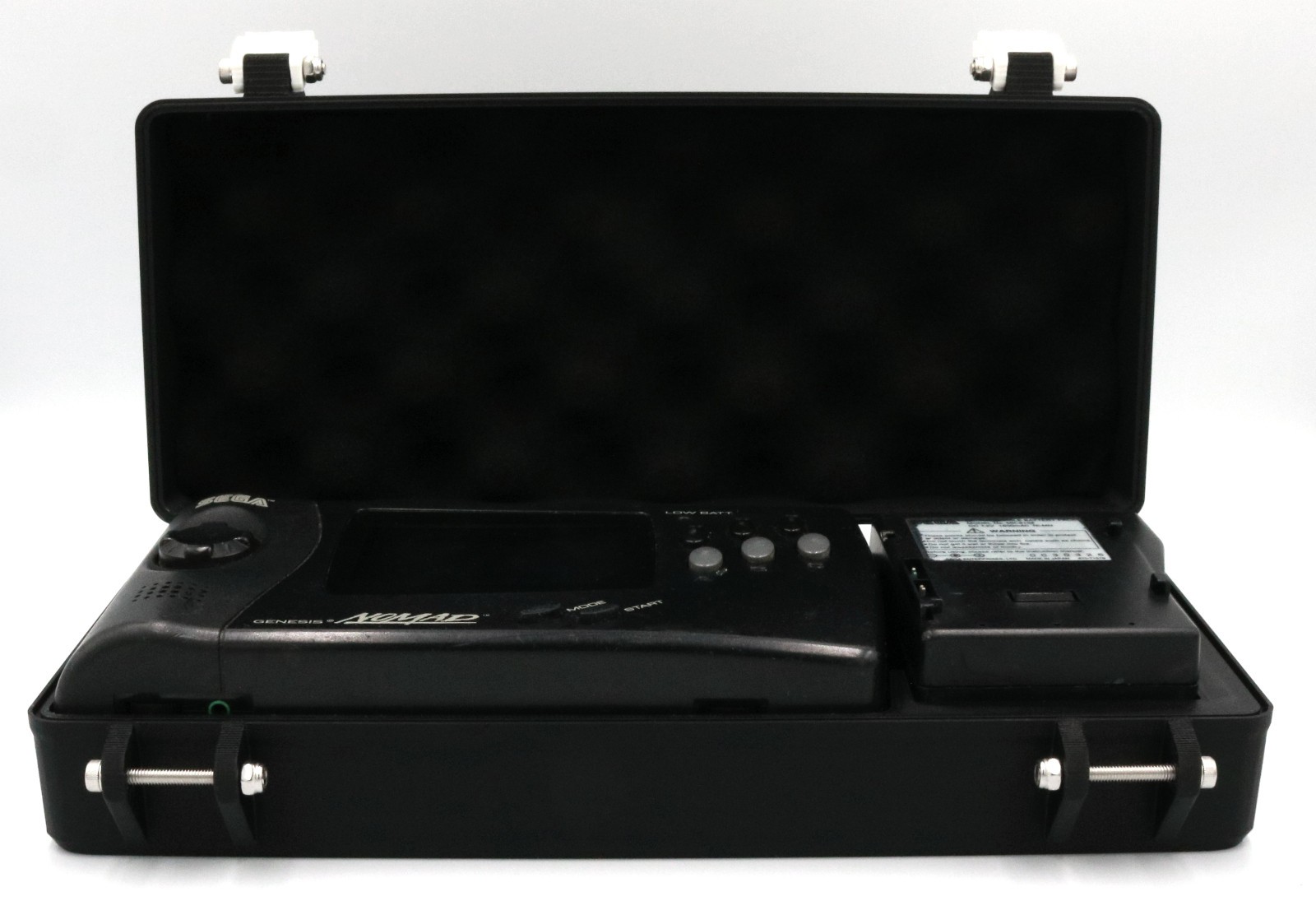 Sega Nomad Compatible Rugged Protective Case – Holds Rechargeable or AA Battery