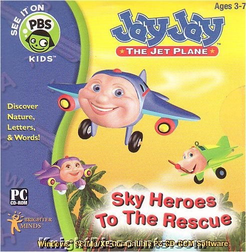 Jay Jay Jet Plane SKY HEROES & EARNS WINGS PC Mac 2xPak