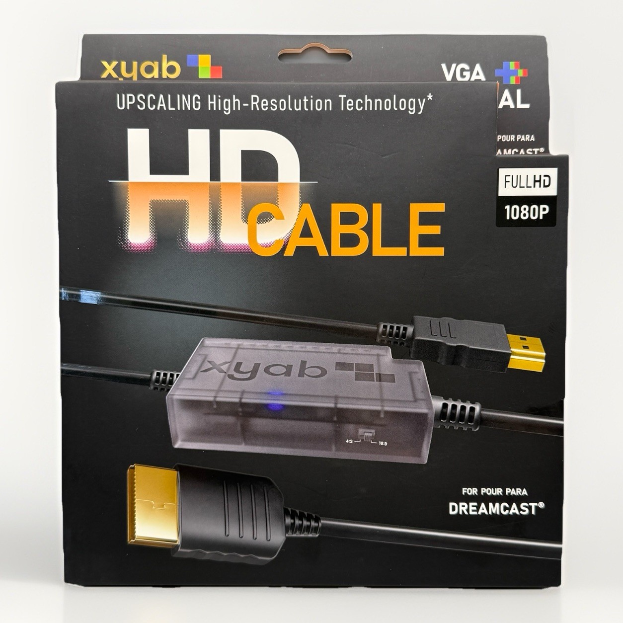 RGB+ HD Link HDMI Cable for Sega Dreamcast – XYAB Brand – 1080p Full HD – NEW