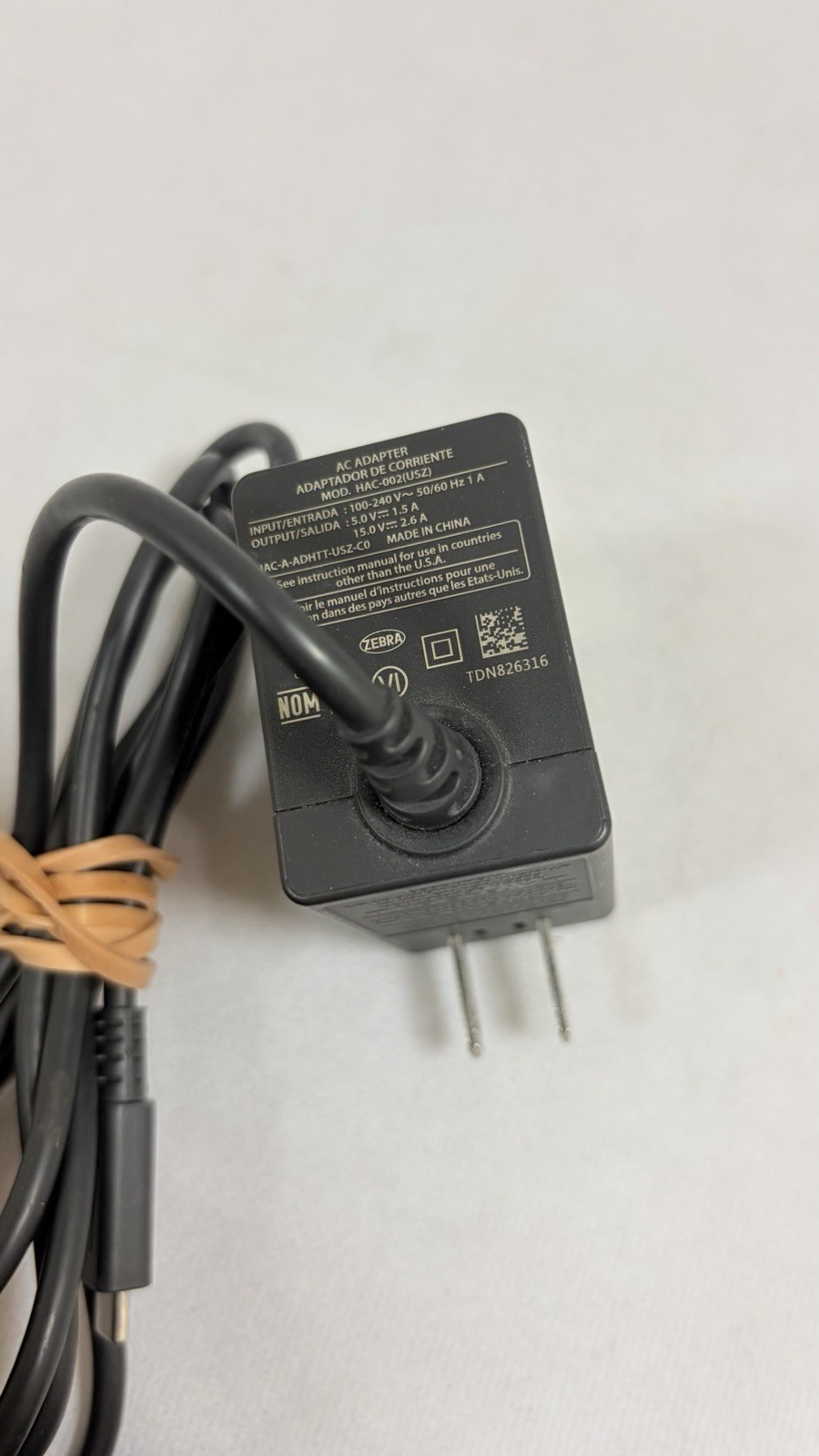 OEM Nintendo Switch AC Adapter USB-C HAC-002(USZ) Power Supply