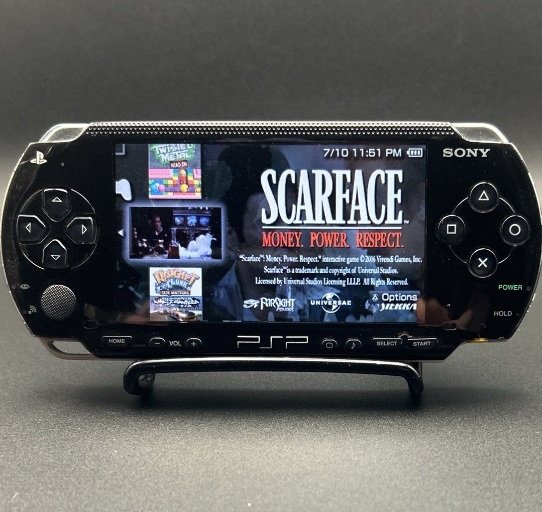 $#MOD#$ PSP PLAYSTATION PORTABLE MODEL 1001 64GB***