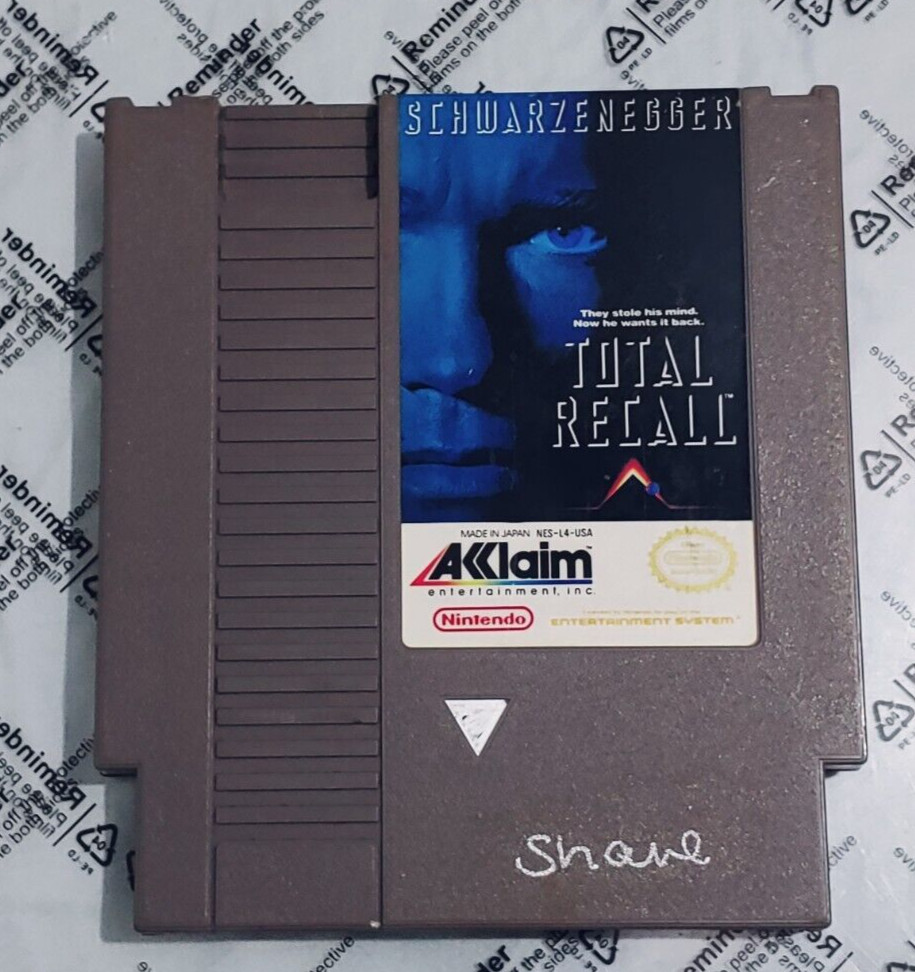 Total Recall (Nintendo Entertainment System, 1990) NES – Ships Same Business Day