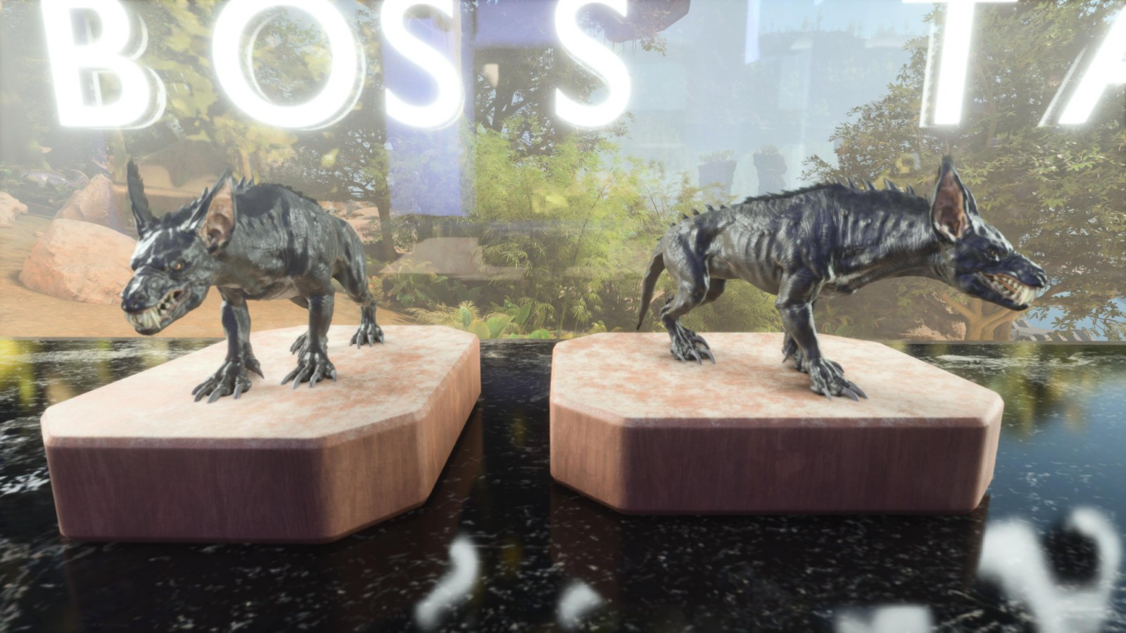 ARK ASCENDED PVE OFFICIAL PAIR BABY RAVAGER BLACK ID79 TOP STATUS PC/XBOX/PS5