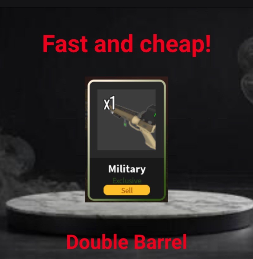 Military DB / Double Barrel | Da Hood | Fast & Cheap 🔥