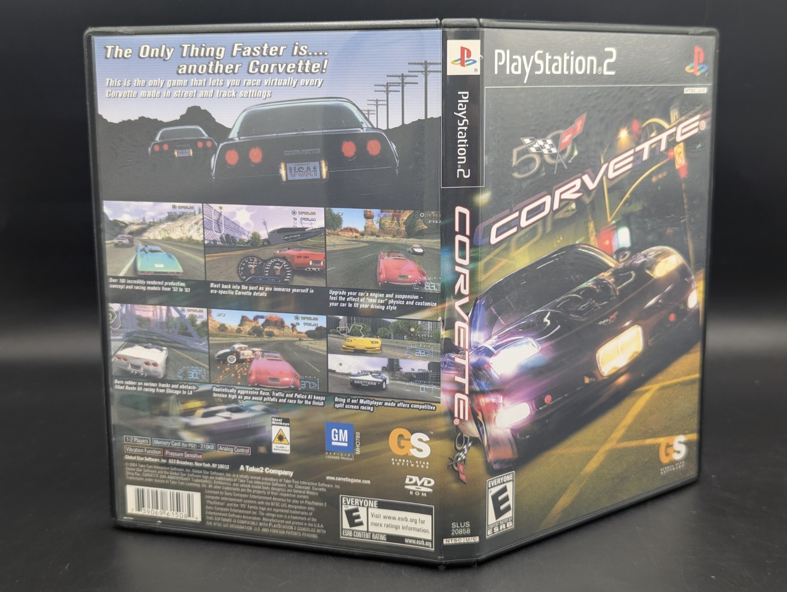 Corvette (Sony PlayStation 2 PS2 ) CIB – Near Mint Disc – Tested – Pristine