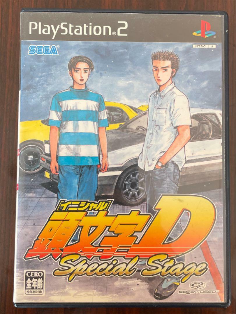 PS2 Initial D Special Stage PlayStation 2 SEGA GAMES Japan Import