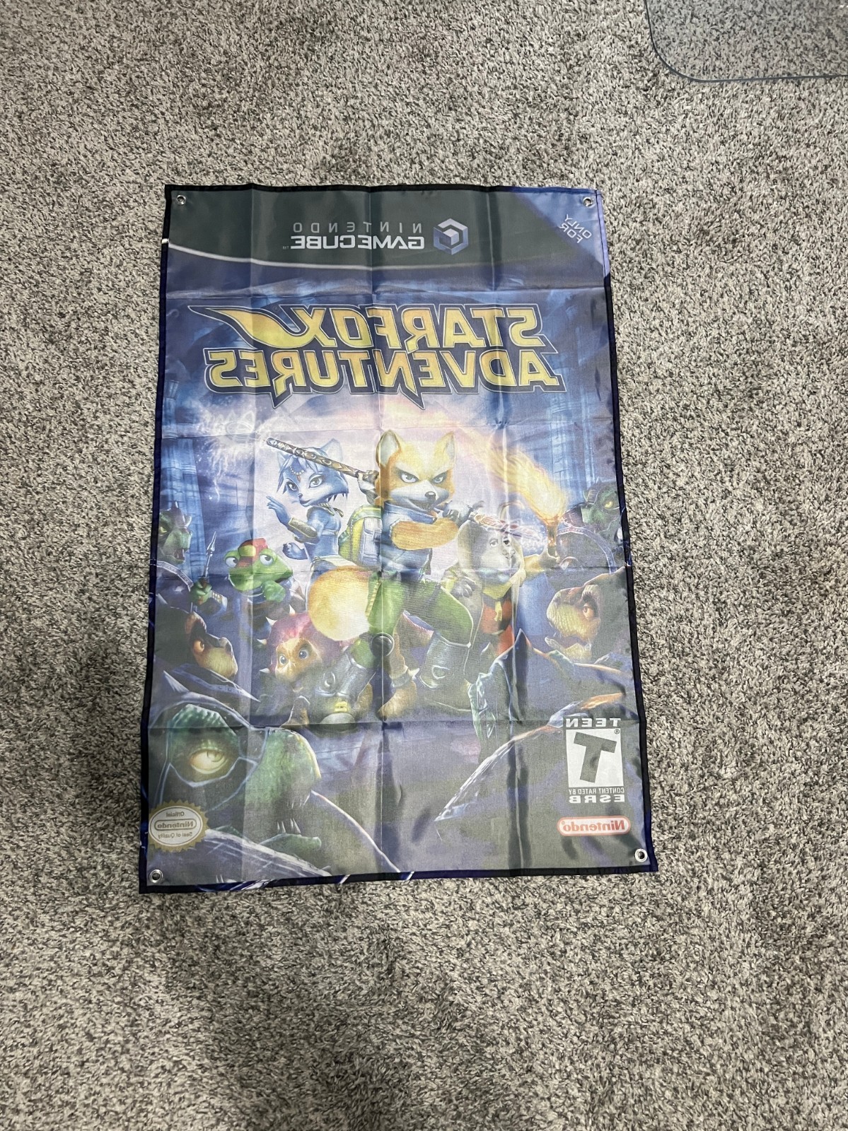 Starfox Adventures Wall Flag Banner Tapestry 2 x 3 Ft, Gamecube