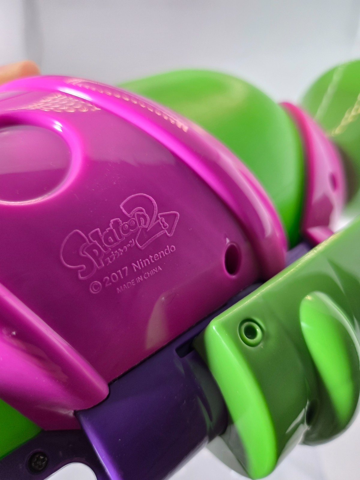 NEW Splatoon 2 Splashooter Water Gun Squirt Pistol NEON GREEN Japan Import CIB