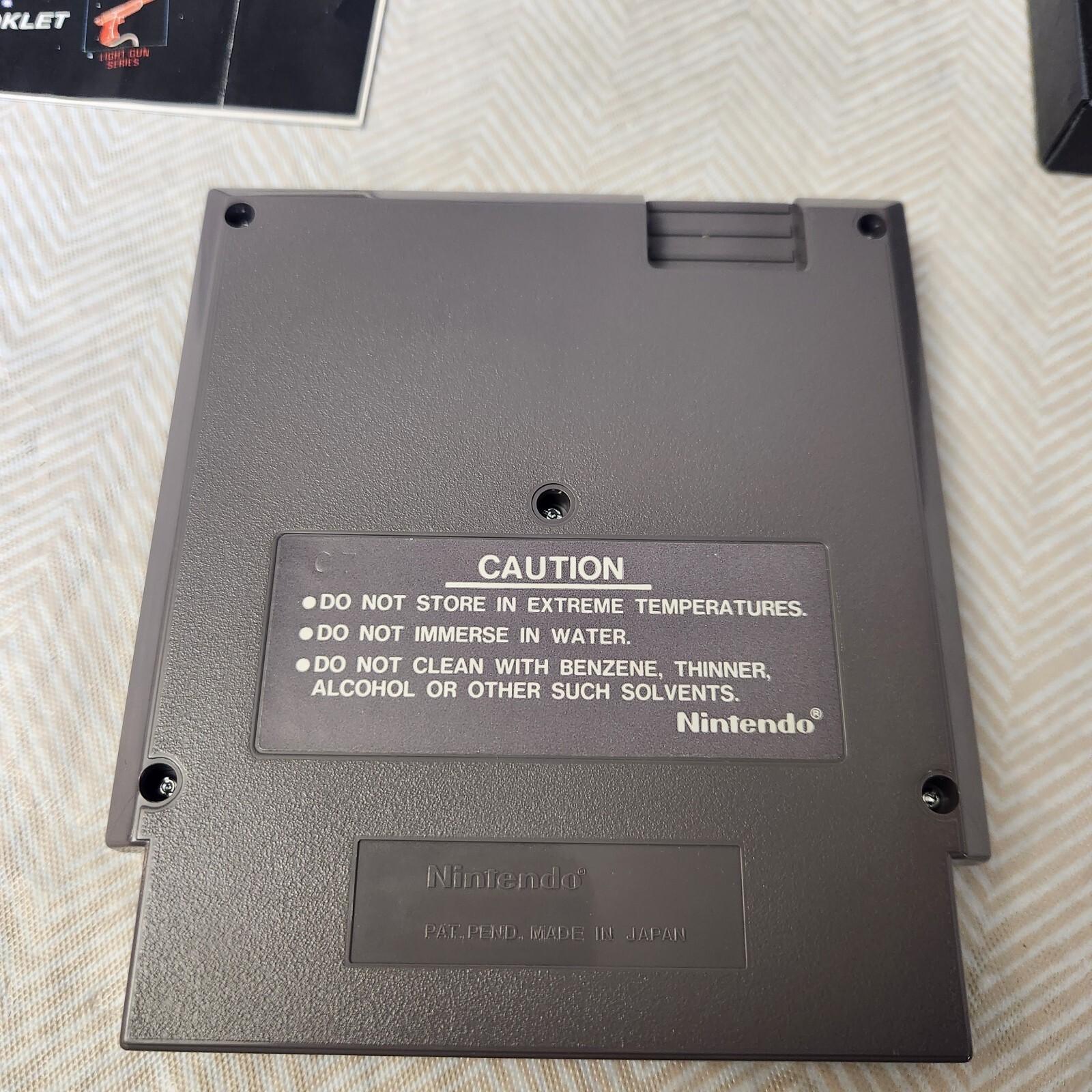 DUCK HUNT – NES – CIB – Circle Seal – Complete! Hang Tab Black Box 5 screw