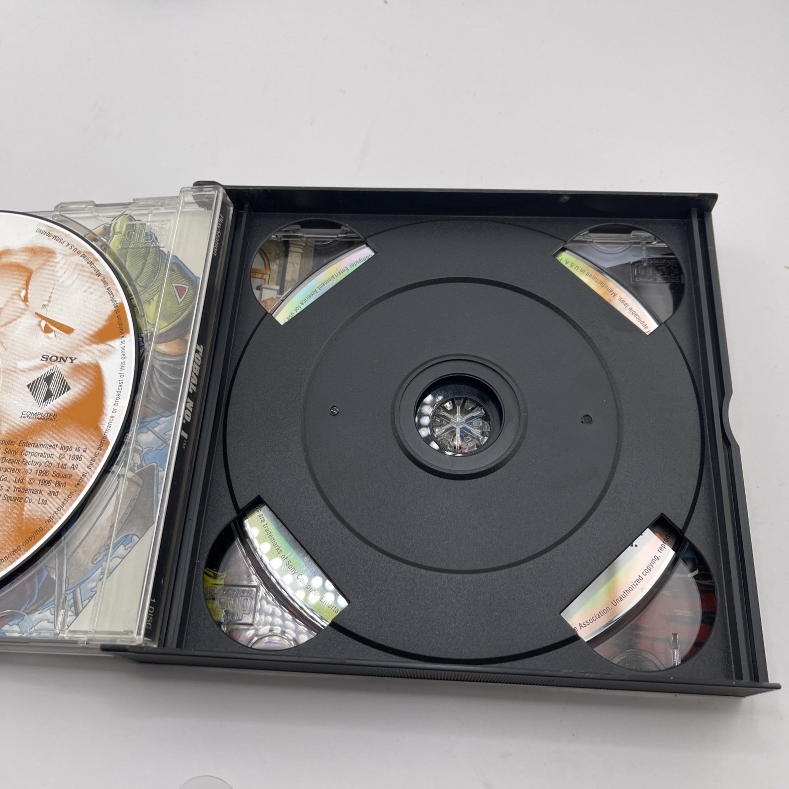 Tobal No. 1 (Sony PlayStation 1, PS1 1996) Has FF Demo No Manual