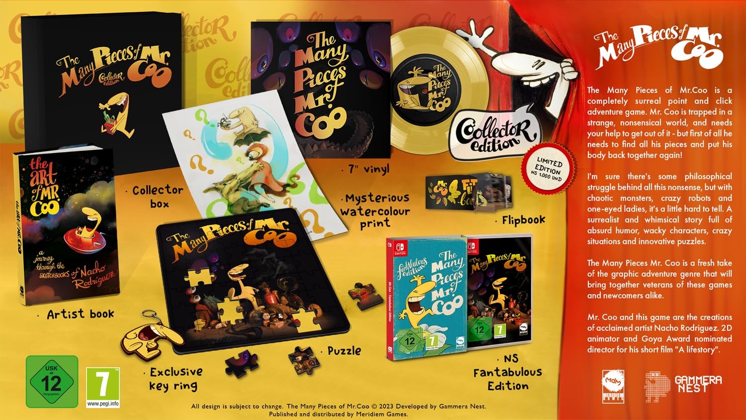 The Many Pieces of Mr. Coo – Collector’s Edition [Nintendo Switch]