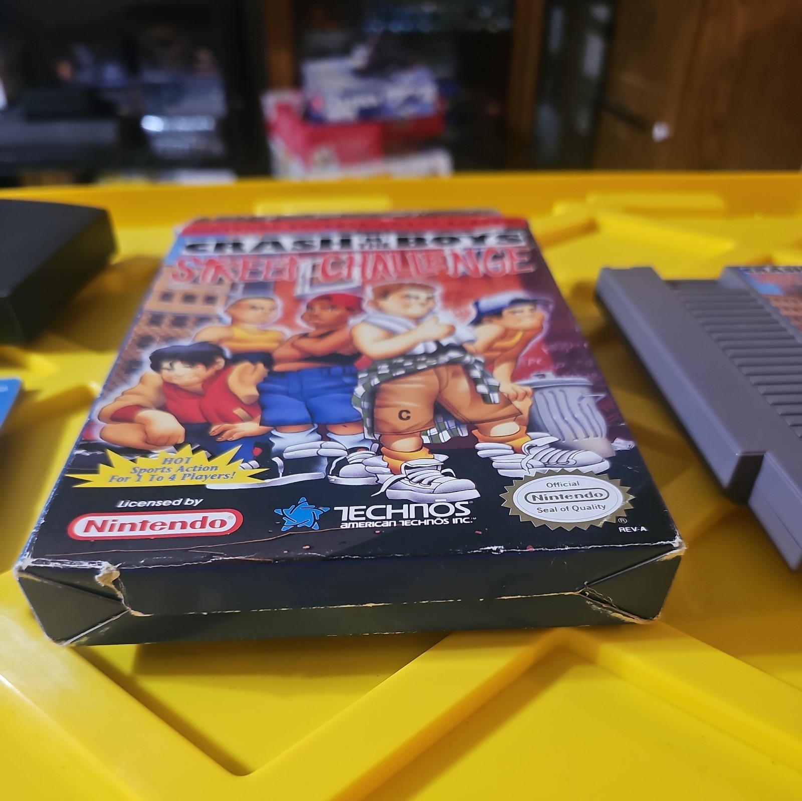 Crash n the Boys Street Challenge Nintendo Entertainment System NES Complete CIB