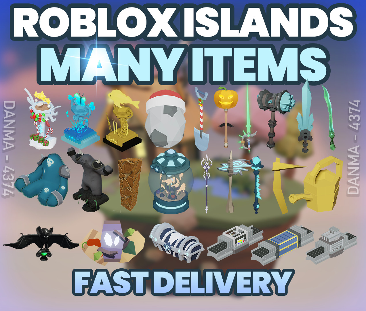 Roblox Islands Many Items And Bundles – Fast Delivery – Cheapest Price