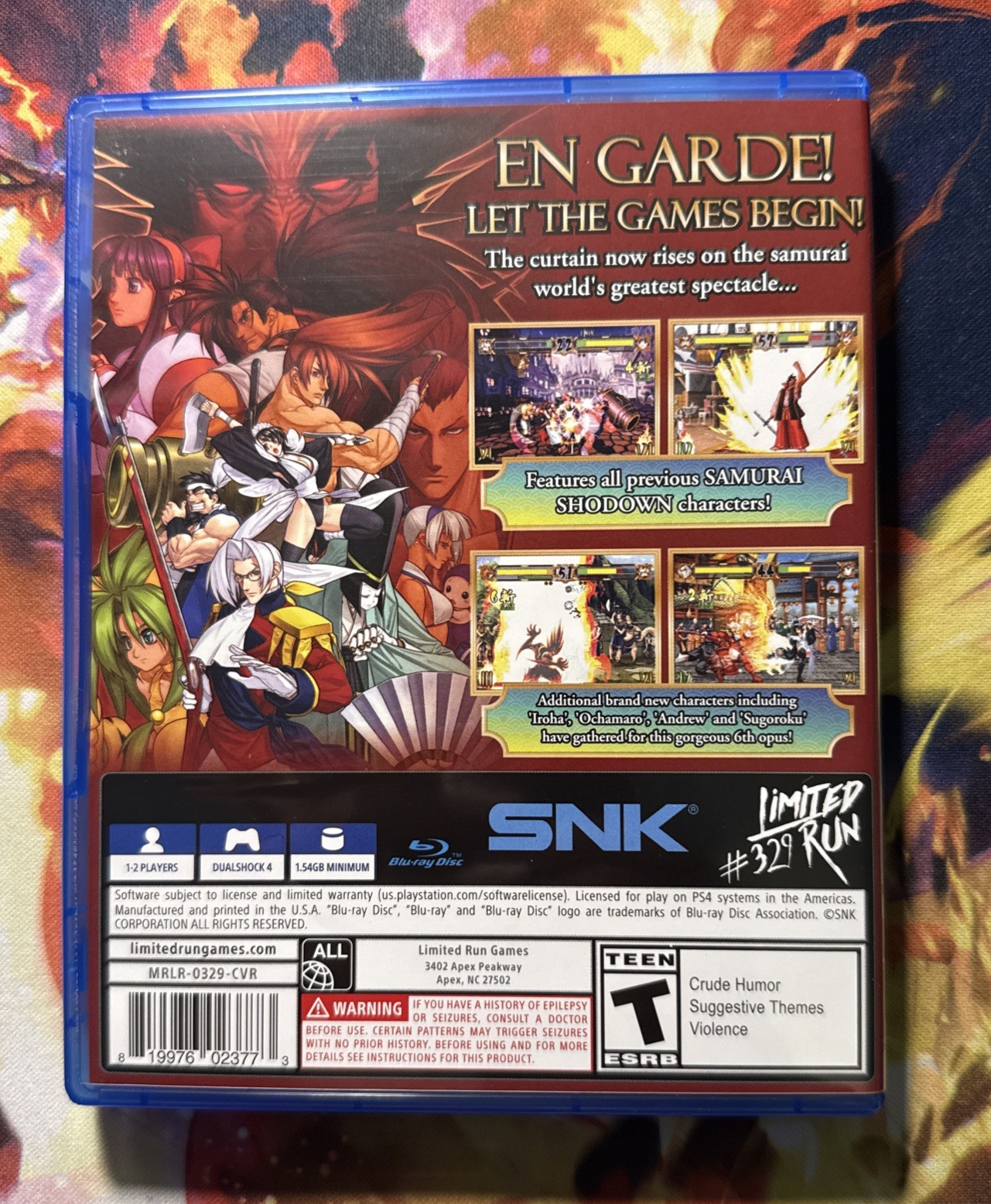 Samurai Shodown VI Limited Run #329 PlayStation 4 PS4