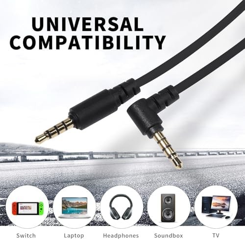 3.5mm Audio Cable | for Razer BlackShark V2 Pro Wireless Headset/Barracuda X/Raz