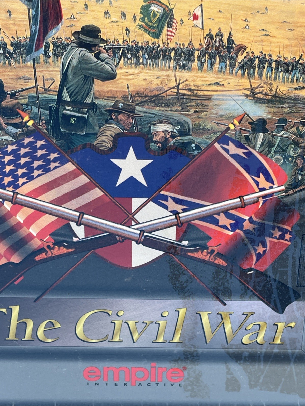 NEW The Civil War PC CD ROM Game By Empire Interactive 1995 WINDOWS VTG SEALED